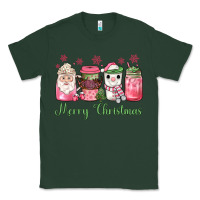 Sports Green pink  merry christmas coffee Classic Tee - JahusDesignShop