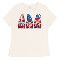 Bone usa fourth of july gnomes Ladies Tee - RanaPortraitStore
