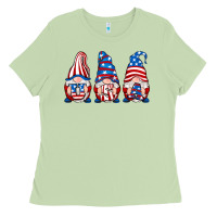 Matcha usa fourth of july gnomes Ladies Tee - RanaPortraitStore