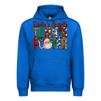 Cobalt Santa's Favorite Tennis Player For Christmas Urban Hoodie - FaDigitalArtStudio