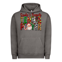 Pigment Tornado Santa's Favorite Tennis Player For Christmas Urban Hoodie - FaDigitalArtStudio