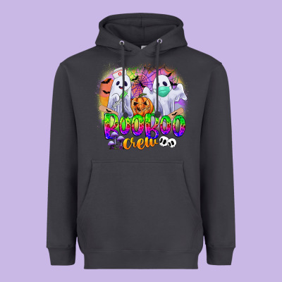Boo Boo Crew Heavyweight Hoodie Designed By Cowgirlartshop
