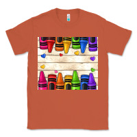 Copper custom teacher name crayons Classic Tee - NancyCooperArtShop