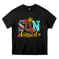 Black sun kissed Heavy Core Tee - AdoDesignShop