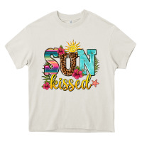 Cream sun kissed Heavy Core Tee - AdoDesignShop