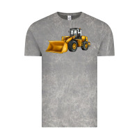 Cloud Rock bulldozer Vintage Tee - JahusDesignShop