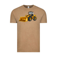 Vintage Coffee bulldozer Vintage Tee - JahusDesignShop