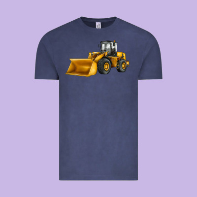 Bulldozer Vintage Tee Designed By Jahusdesignshop