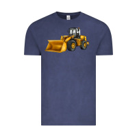 Vintage Denim bulldozer Vintage Tee - JahusDesignShop