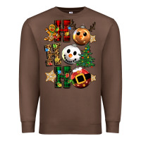 Chestnut ho ho ho christmas Premium Sweatshirt - CowGirlArtShop