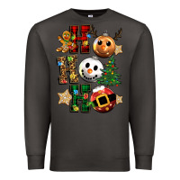 Smoke ho ho ho christmas Premium Sweatshirt - CowGirlArtShop