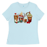 Baby Blue religious coffee cups Ladies Tee - AdoDesignShop