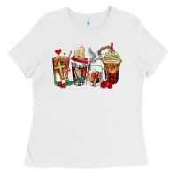 White religious coffee cups Ladies Tee - AdoDesignShop