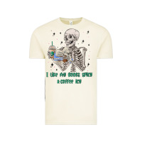 Vintage Arctic i like my books spicy and coffee icy Vintage Tee - MaliasSmallBusiness