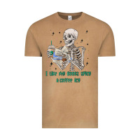 Vintage Camel i like my books spicy and coffee icy Vintage Tee - MaliasSmallBusiness