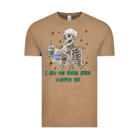 Vintage Coffee i like my books spicy and coffee icy Vintage Tee - MaliasSmallBusiness