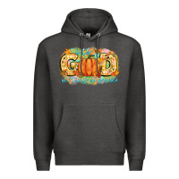 Charcoal Heather with god all things are possible Premium Hoodie - CowGirlArtShop