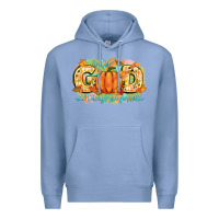 Colony Blue with god all things are possible Premium Hoodie - CowGirlArtShop