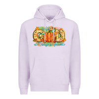 Lilac with god all things are possible Premium Hoodie - CowGirlArtShop