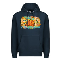 Navy with god all things are possible Premium Hoodie - CowGirlArtShop