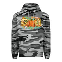 Slate Camo with god all things are possible Premium Hoodie - CowGirlArtShop
