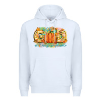 White with god all things are possible Premium Hoodie - CowGirlArtShop