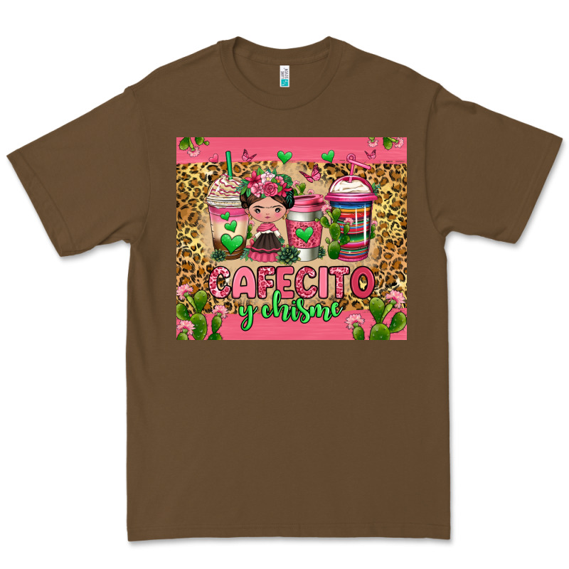 Cafecito Y Chisme Coffee Cups Premium Tee by Jasminsmagicworld | Teevron