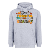 Heather Grey one thankful grammy Heavyweight Hoodie - CowGirlArtShop