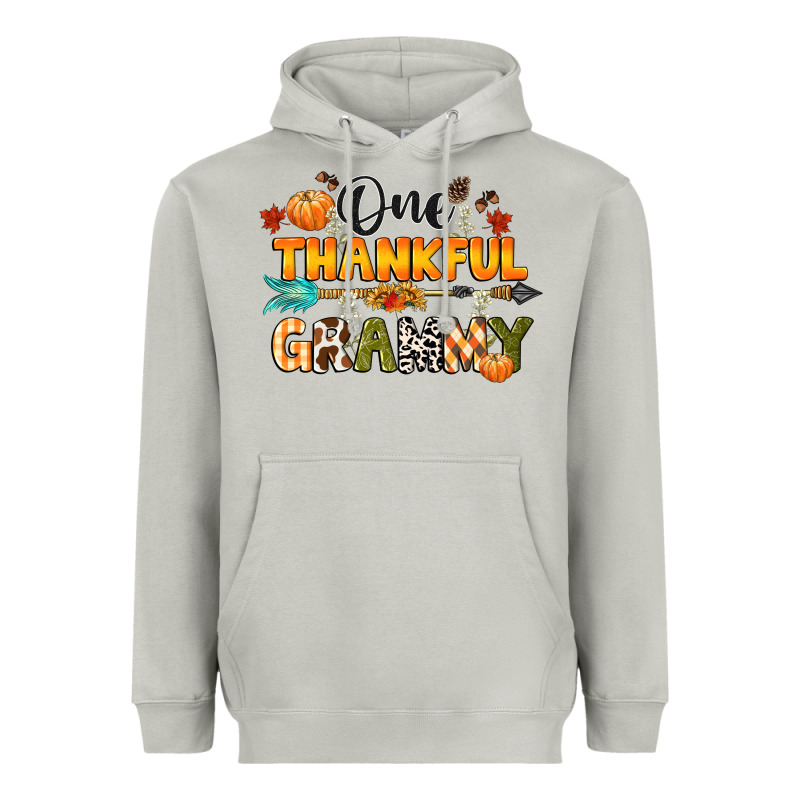 One Thankful Grammy Heavyweight Hoodie by CowGirlArtShop | Teevron