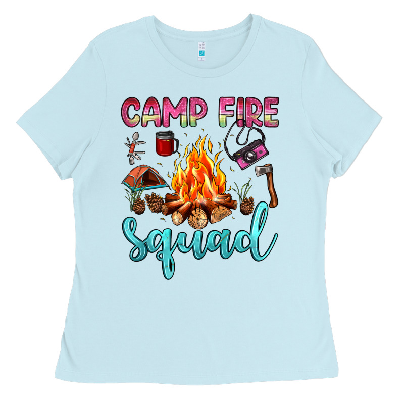 Camp Fire Squad Ladies Tee by JahusDesignShop | Teevron