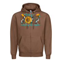 Chestnut Being a Nana Makes My Life Complete Zipper Hoodie - texasbilliewilder