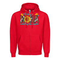 Red Being a Nana Makes My Life Complete Zipper Hoodie - texasbilliewilder