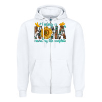 White Being a Nana Makes My Life Complete Zipper Hoodie - texasbilliewilder