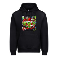 Black it's fine we're fine everythıng is fine! nursecre Urban Hoodie - FaDigitalArtStudio