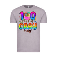 Vintage Zinc 100 days of cray cray Vintage Tee - MaliasSmallBusiness