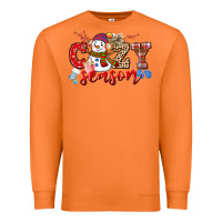 Carrot cozy season snowman Premium Sweatshirt - CowGirlArtShop