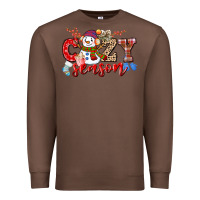 Chestnut cozy season snowman Premium Sweatshirt - CowGirlArtShop