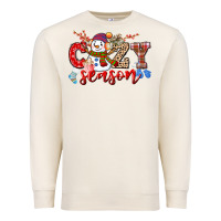 Sandshell cozy season snowman Premium Sweatshirt - CowGirlArtShop