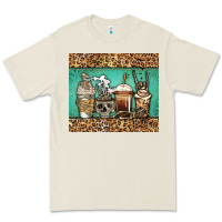 Bone skeleton coffee cups Premium Tee - Jasminsmagicworld