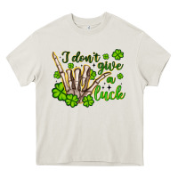 Cream i don t give a luck Heavy Core Tee - Artiststas
