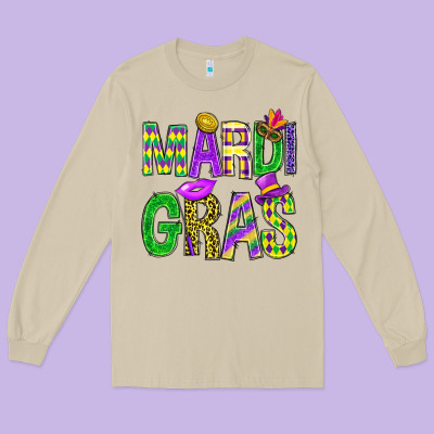Mardi Gras Carnaval Masks Tumbler Long Sleeve Tee Designed By Bundleandbundleshop