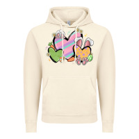 Vintage Artic easter hearts Vintage Hoodie - MaliasSmallBusiness