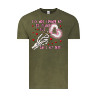 Vintage Olive not to be blunt but can i hit Vintage Tee - MaliasSmallBusiness