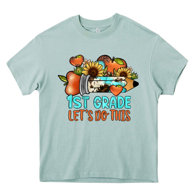 1 St Grade Let's Do This Heavy Core Tee by JahusDesignShop | Teevron