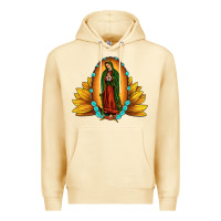 Pina Colada sunflower our lady of guadalupe Premium Hoodie - JahusDesignShop