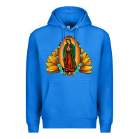 True Royal sunflower our lady of guadalupe Premium Hoodie - JahusDesignShop