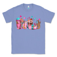 Colony Blue nail tech coffee cups Classic Tee - NancyCooperArtShop