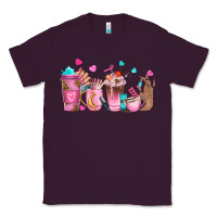 Plum nail tech coffee cups Classic Tee - NancyCooperArtShop