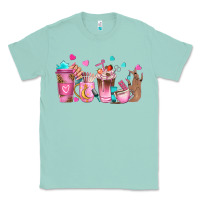 Seafoam nail tech coffee cups Classic Tee - NancyCooperArtShop