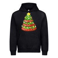 Black green chocolate christmas cookie cake Urban Hoodie - FaDigitalArtStudio